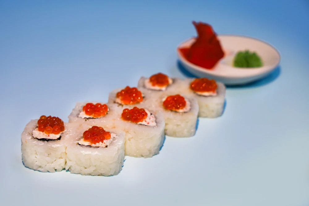 Ролл Кани икура