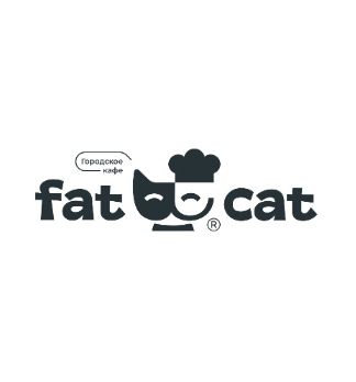 Кафе «FAT CAT» - логотип