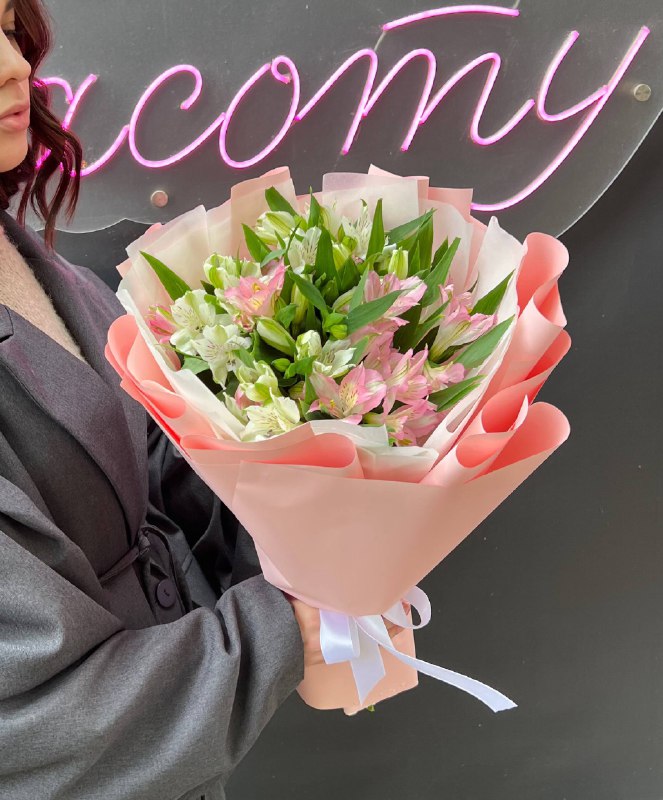 Букет "Мечта" из альстромерий 