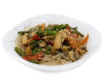Фунчоза с курицей
