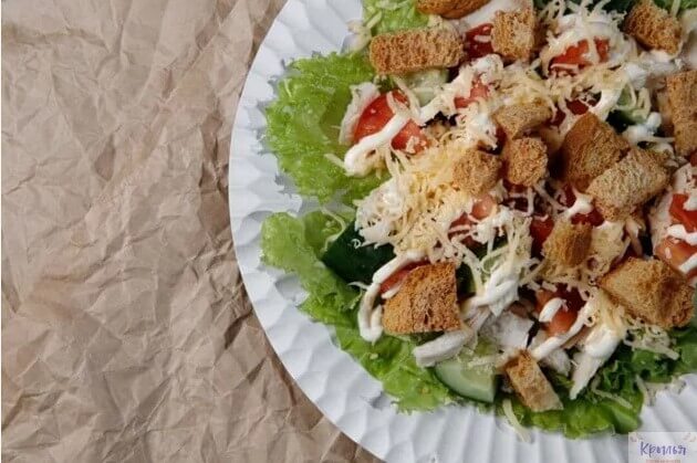 Салат Цезарь