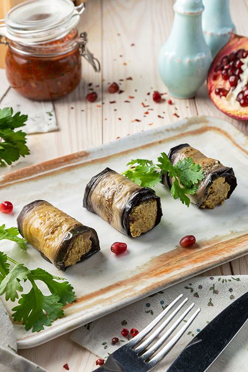Жареные баклажаны с сыром