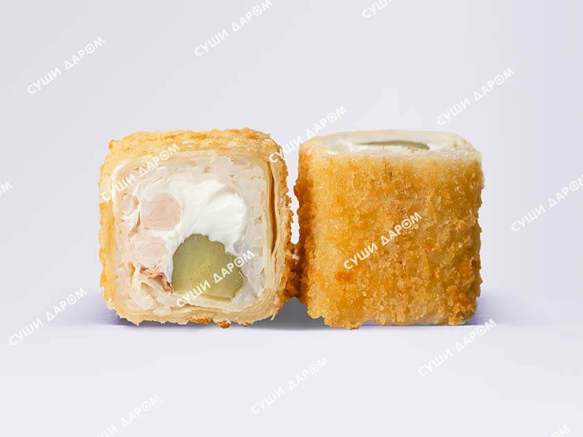 Жареный ролл Тортилья с Курицей