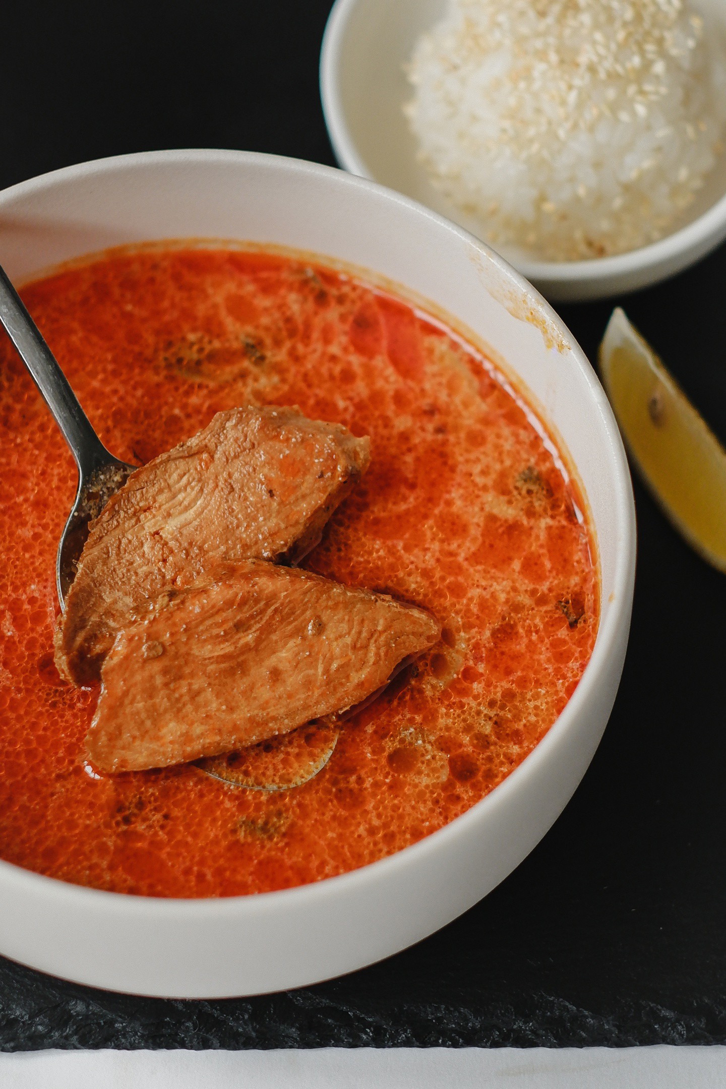 Суп Том-Ям с курицей.