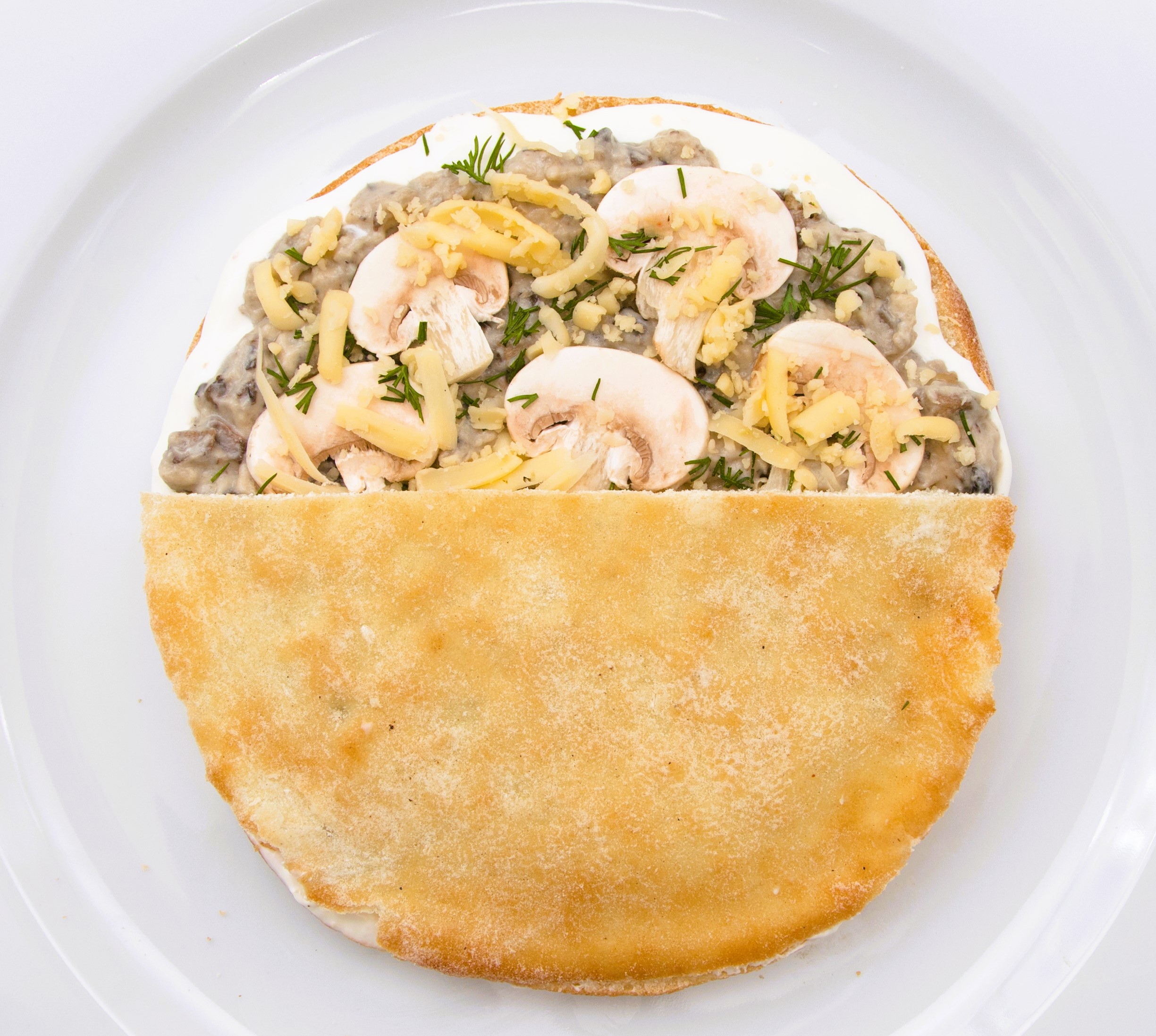 ЖЮЛЬЕН ПИТА С КУРИЦЕЙ СРЕДНЯЯ