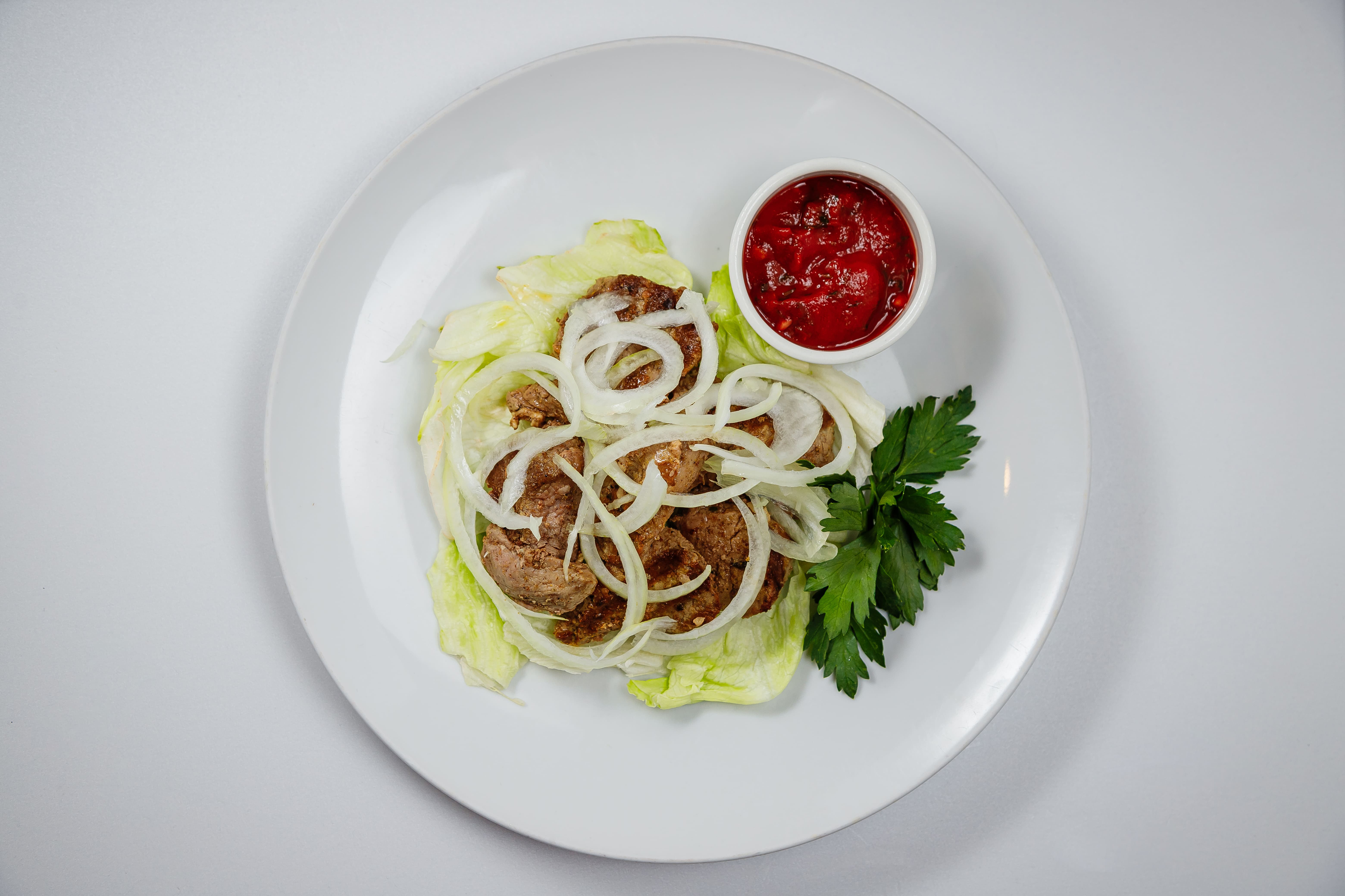 Свинина, жаренная на гриле