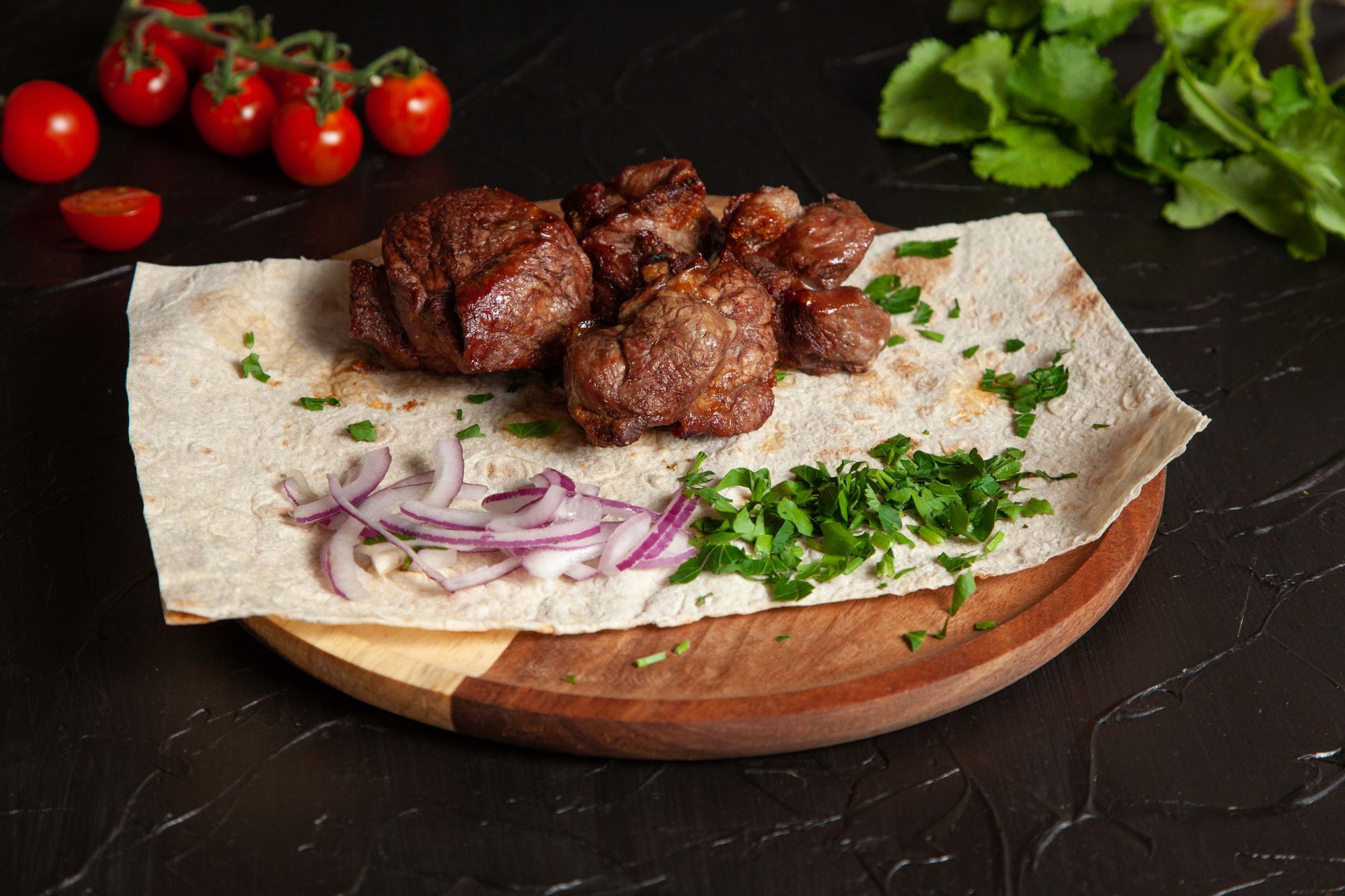Шашлык из свиной шейки