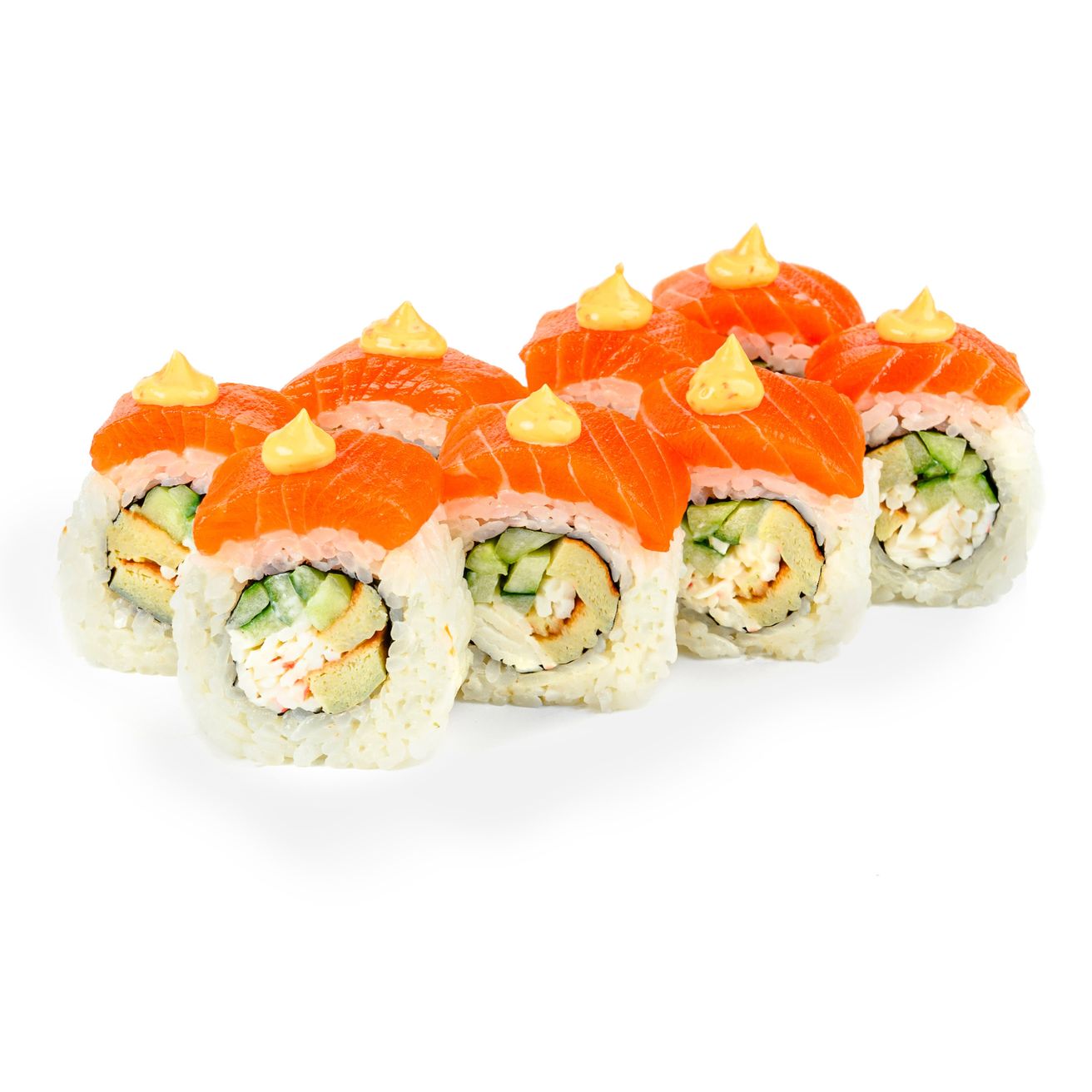 Дракон с лососем 8 шт