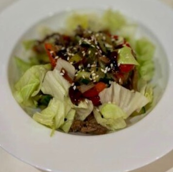 Салат с говядиной