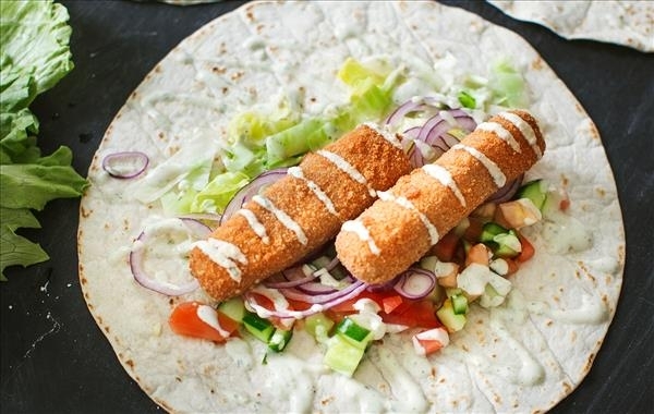 Кебаб с хрустящим сыром