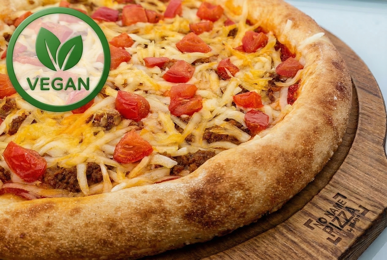 Пицца болоньезе вегано