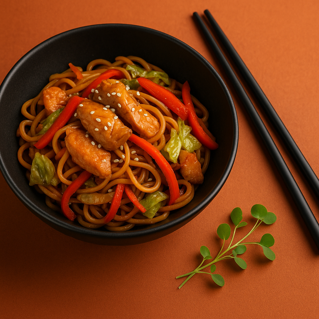 Wok со свининой