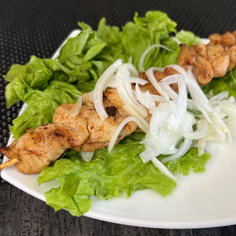 Шашлык из куриного филе