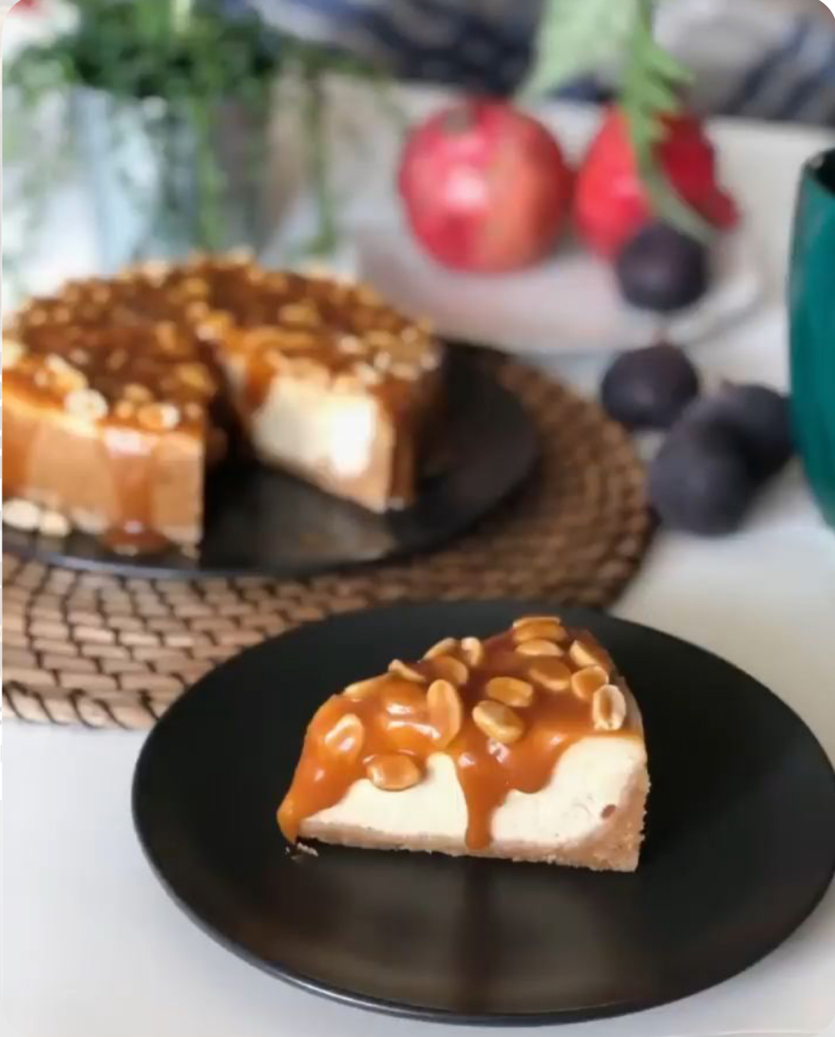 Чизкейк карамель 