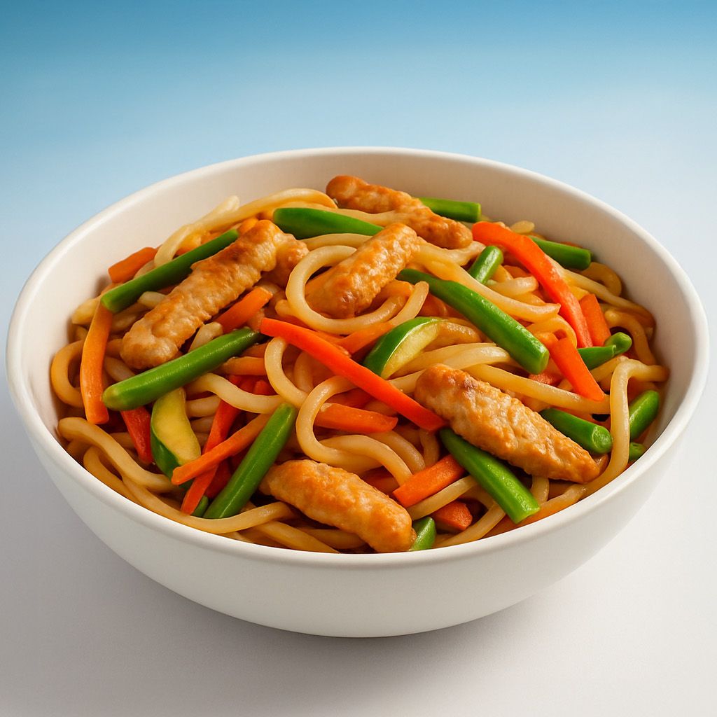 WOK с курицей
