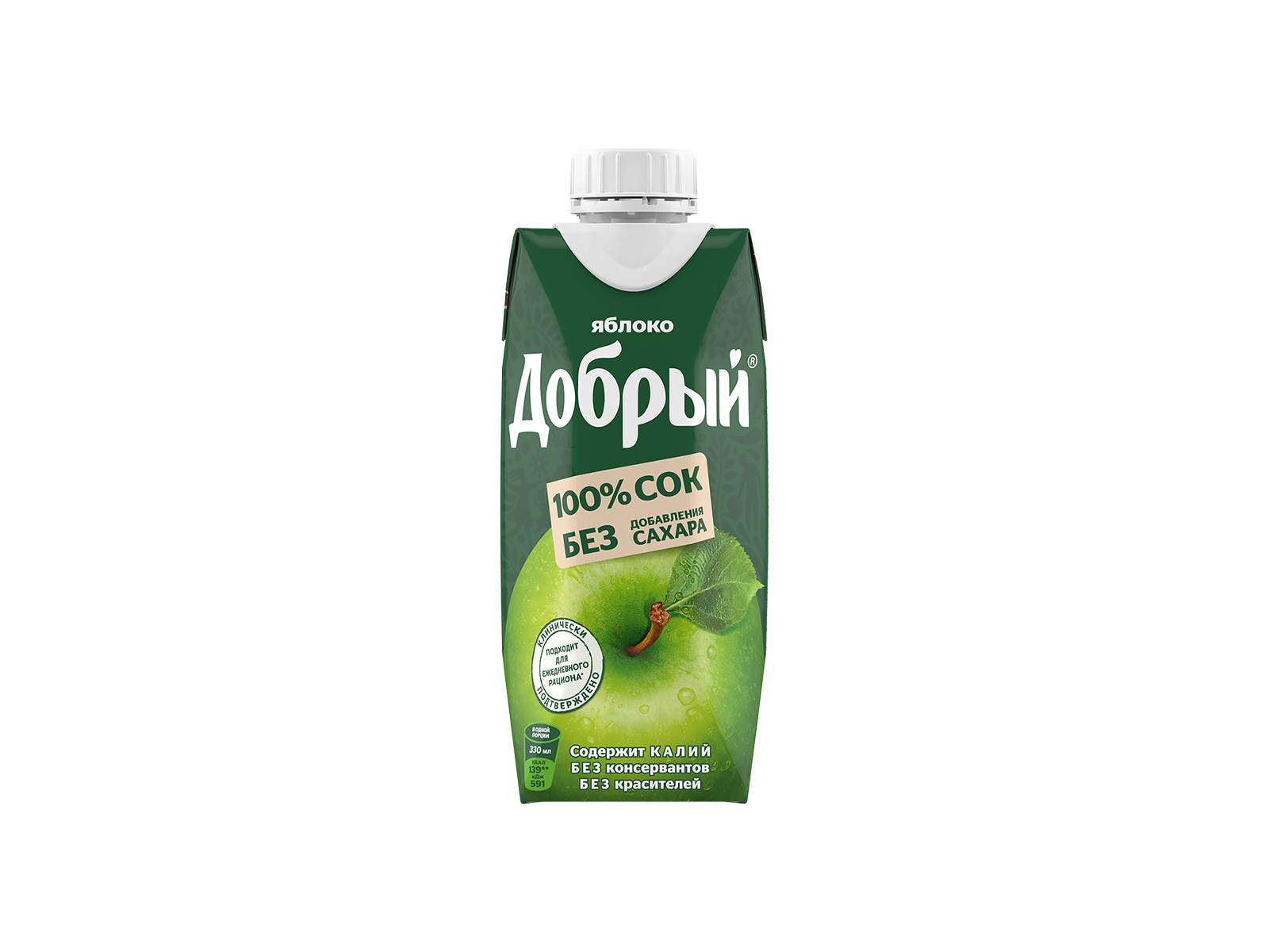 Сок Добрый яблочный