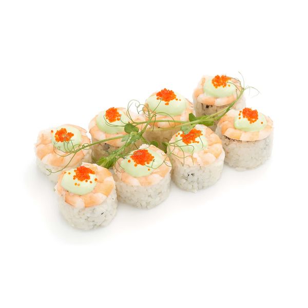 Ролл креветка васаби