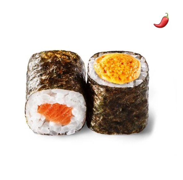 Мини запеченный с лососем