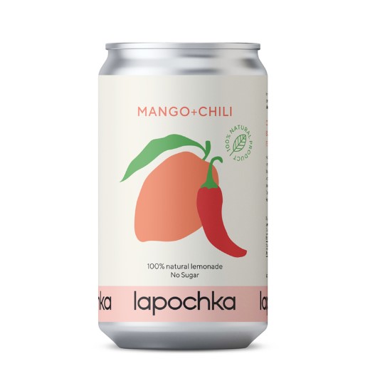 Лимонад Lapochka Манго - Чили 0,33л