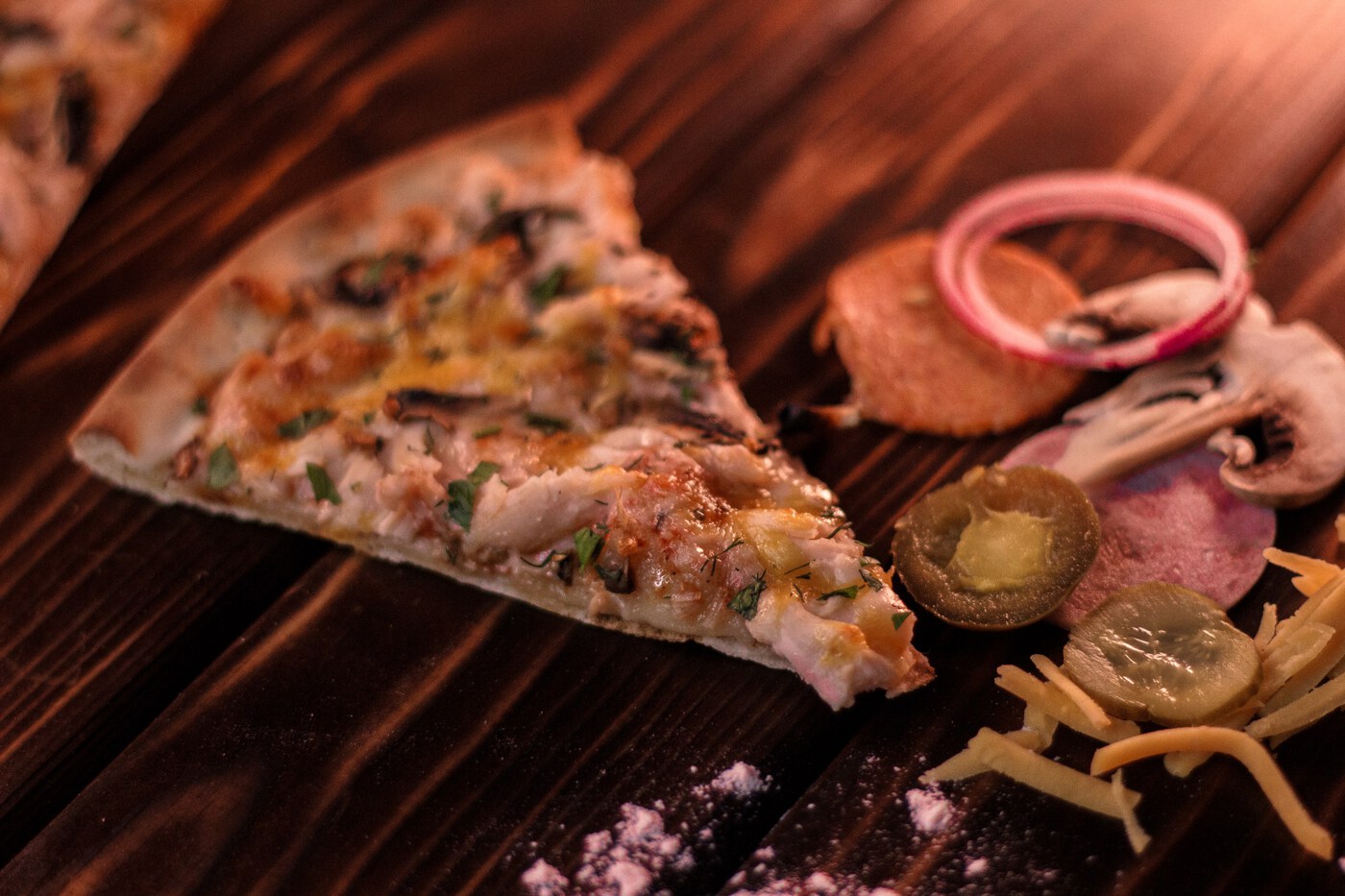 Кусочек пиццы