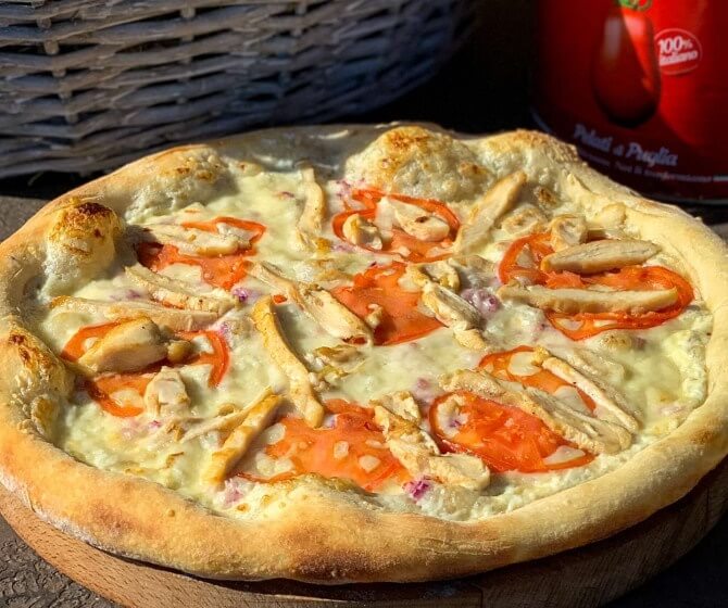 Пицца курица Блю Чиз