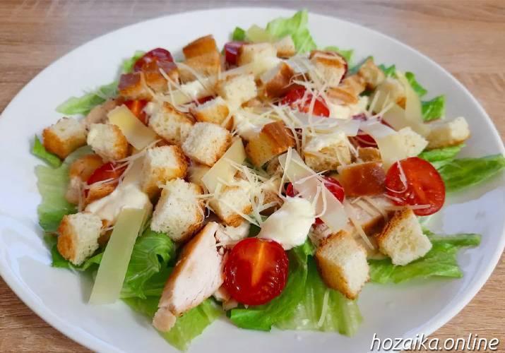 Цезарь с курицей