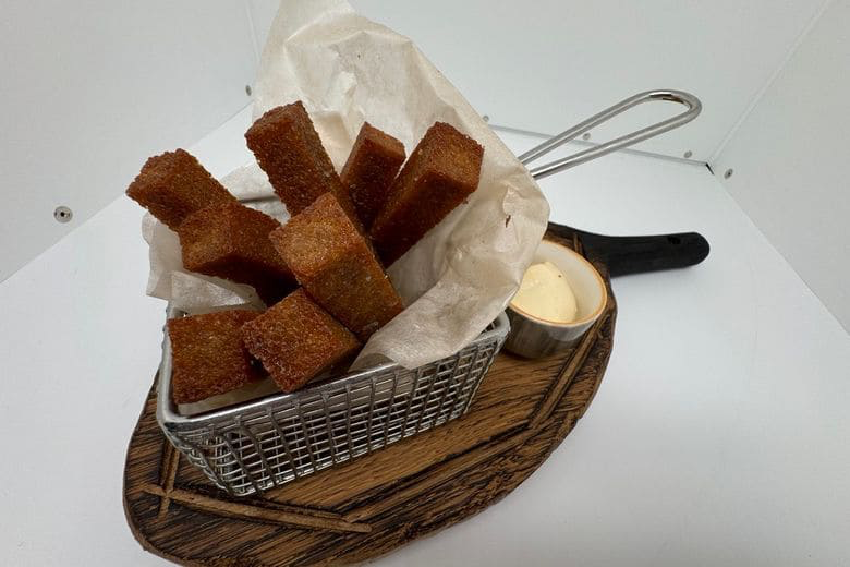 Ржаные гренки