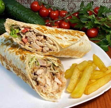 Шаурма с картошкой