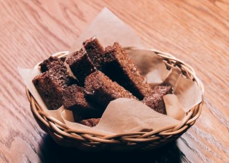 Гренки Бородинские с чесноком