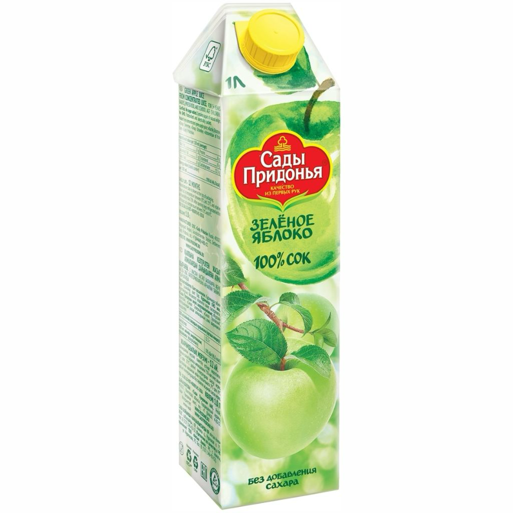 Сок яблочный