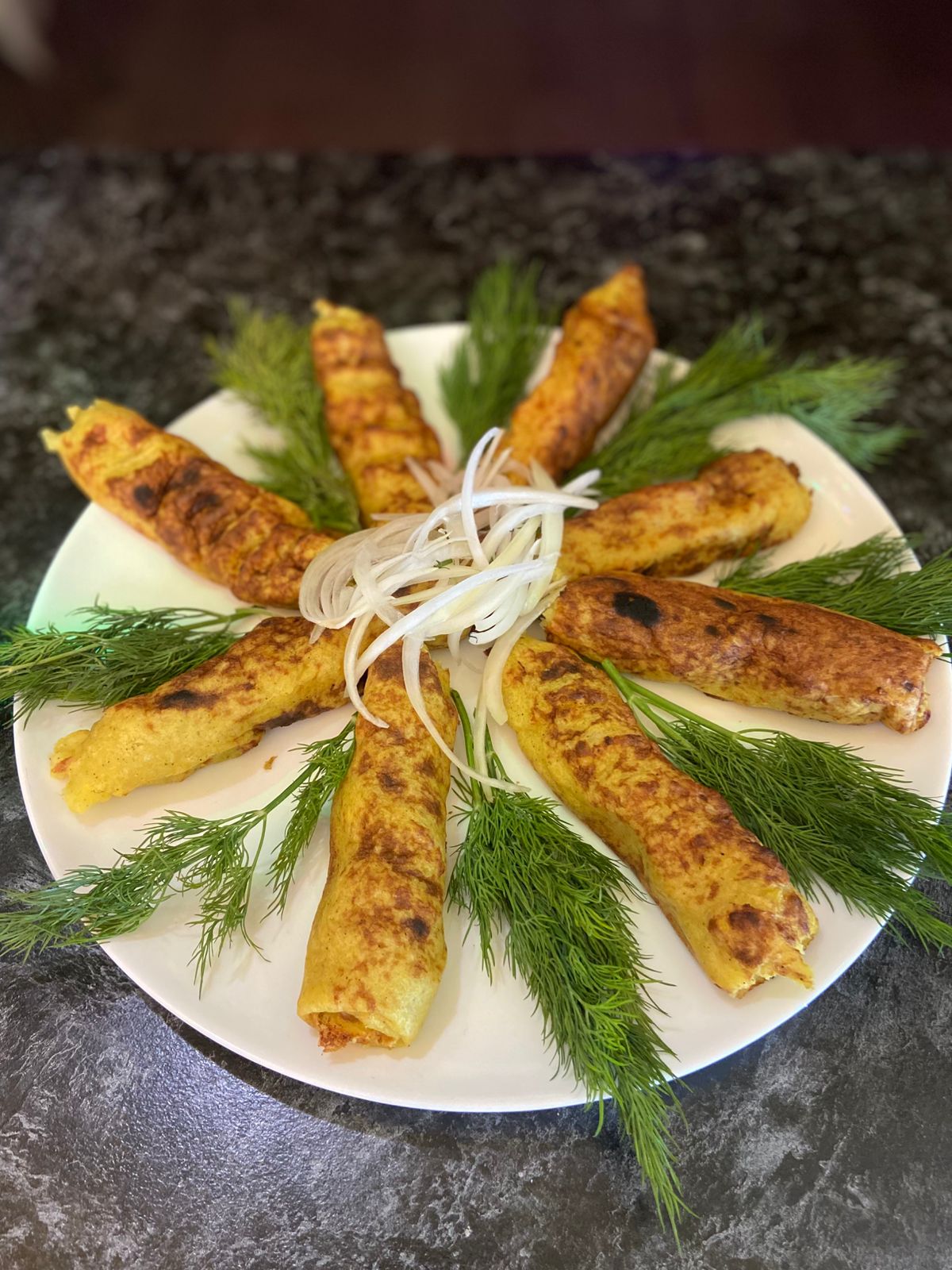 Люля кебаб с картошкой