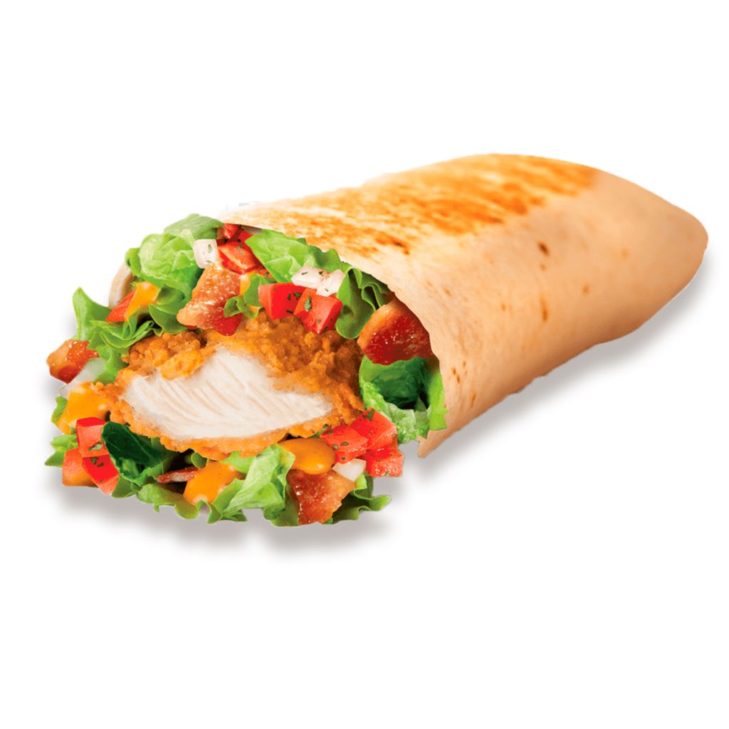 Тортилья с курицей и беконом