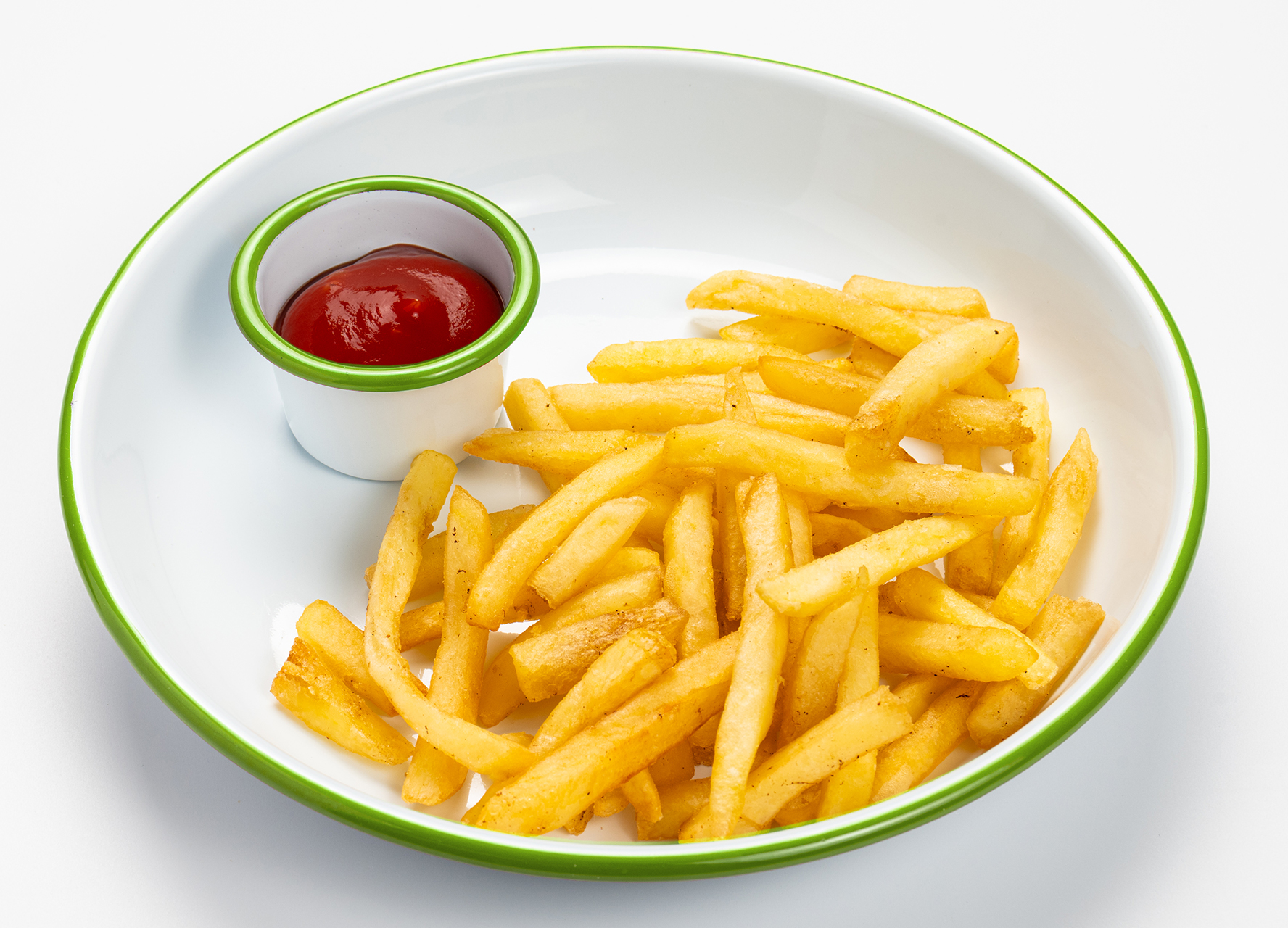Картофель фри с кетчупом