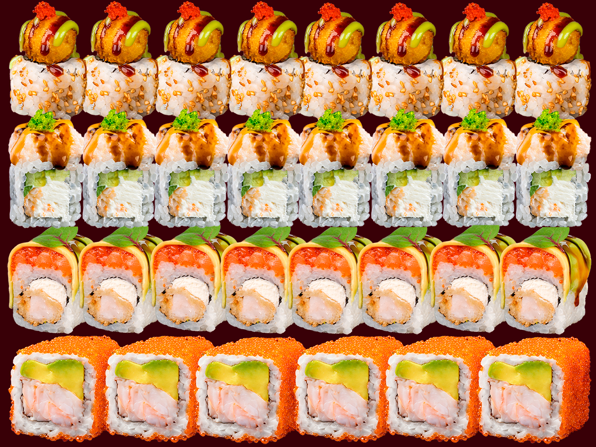 Эби сет с креветками