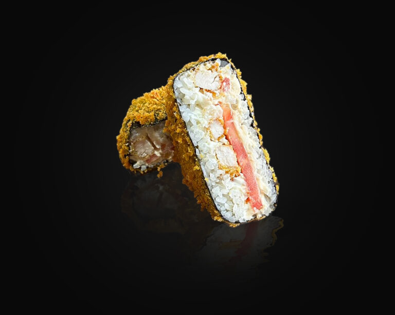 Ролл-бургер с курицей