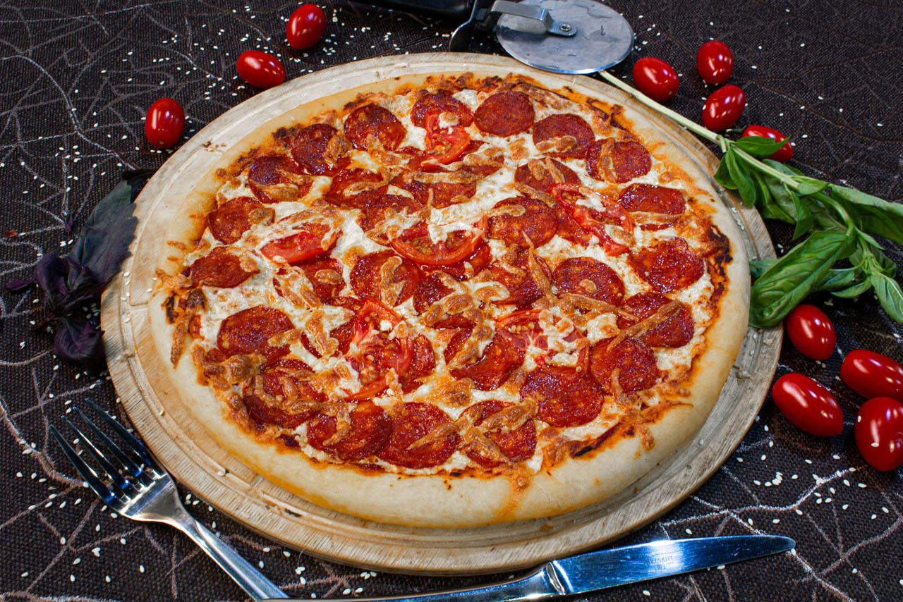 Пицца Мега пепперони