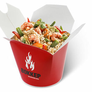 Рис с креветками в устричном соусе