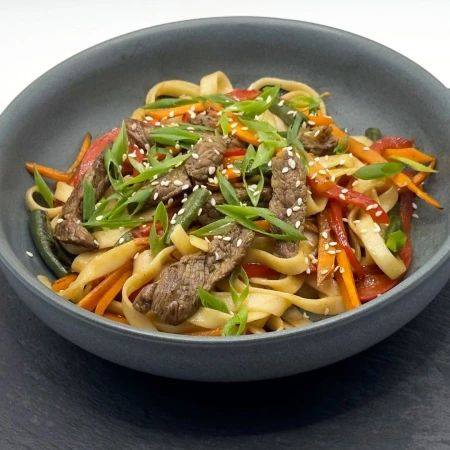 Wok с говядиной