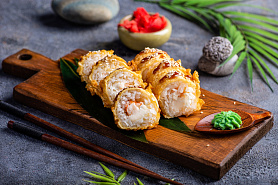 Ролл Нежная креветка темпура