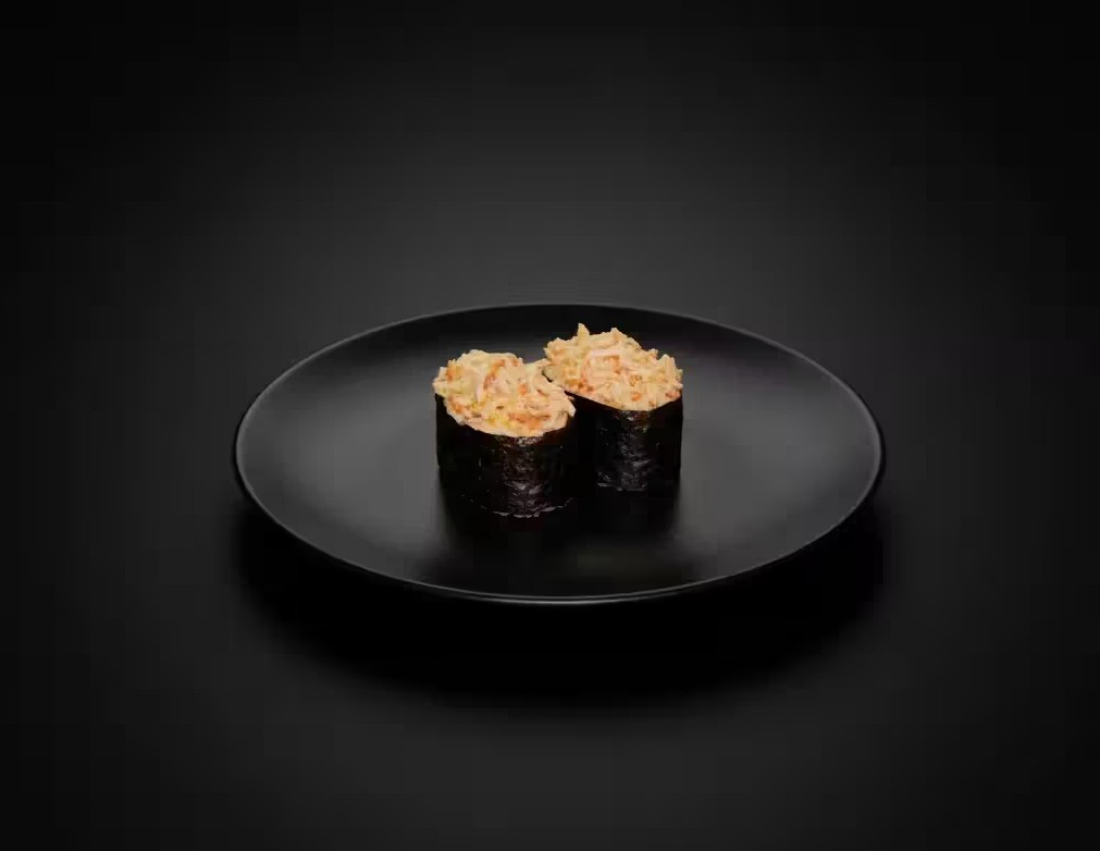 Гункан спайси снежный краб, 2 шт 