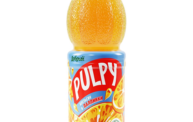 Добрый Pulpy Апельсин 0,5л