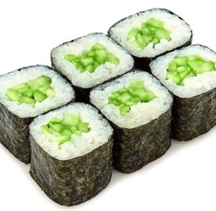 Хосомаки с огурцом