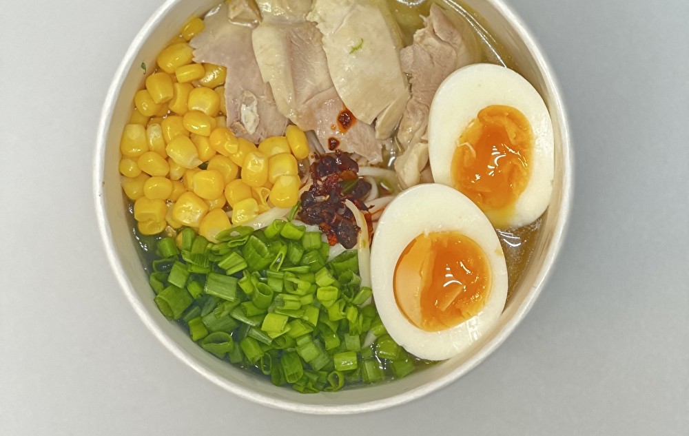 Рамен с курицей