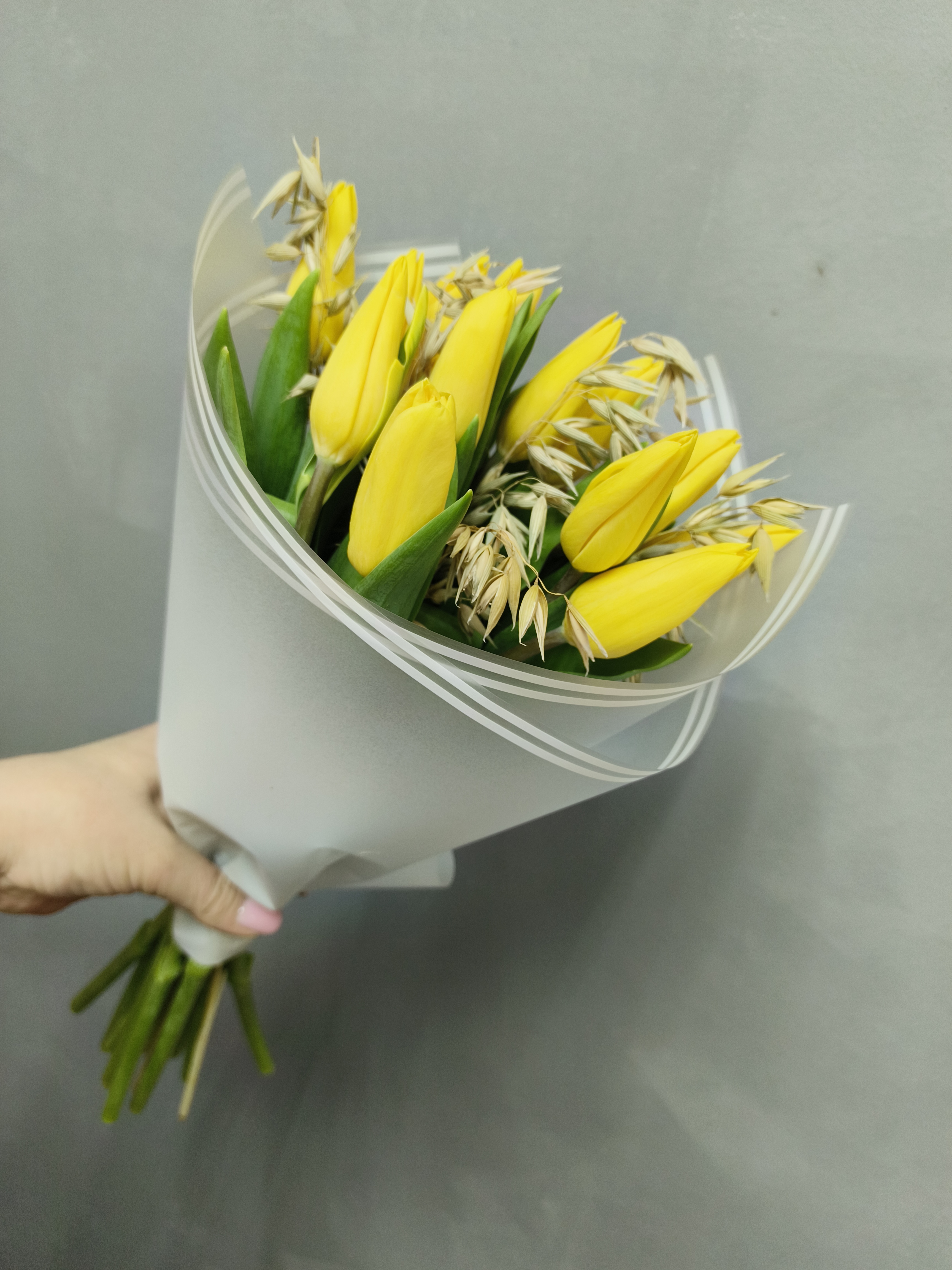 Букет из тюльпанов