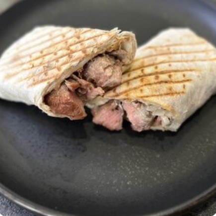 Шашлык из свинины в лаваше