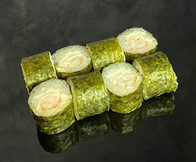 Ролл с креветкой и сыром