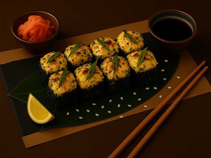 Ролл Запеченный с креветкой