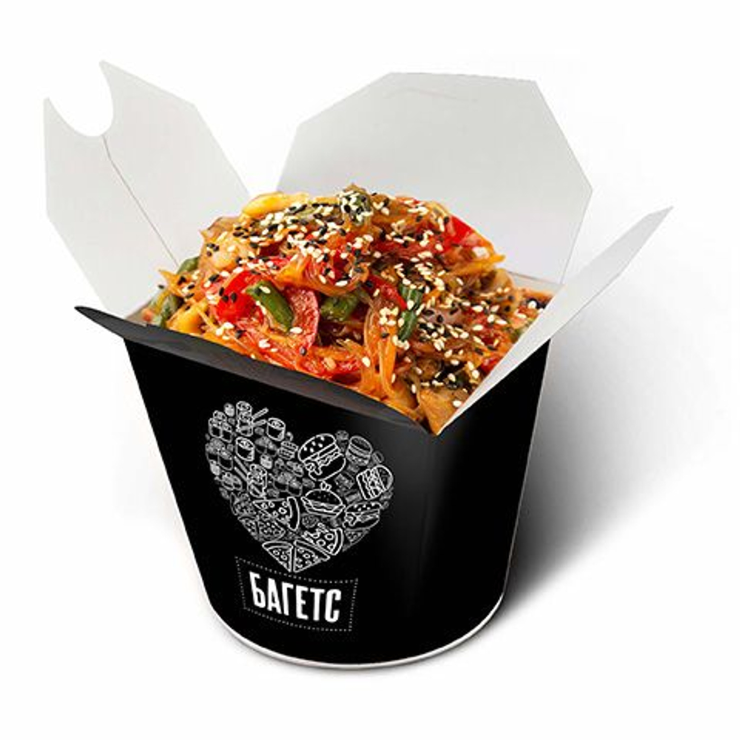 Wok лапша удон с морепродуктами
