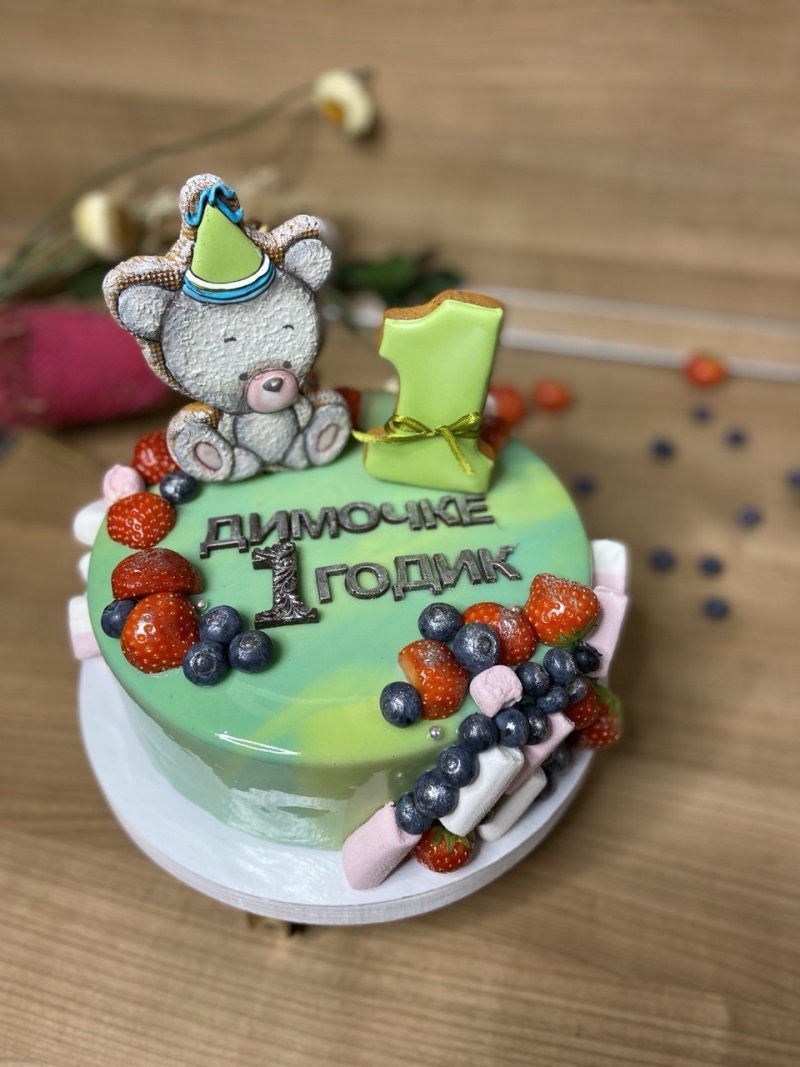 Муссовый торт с пряниками
