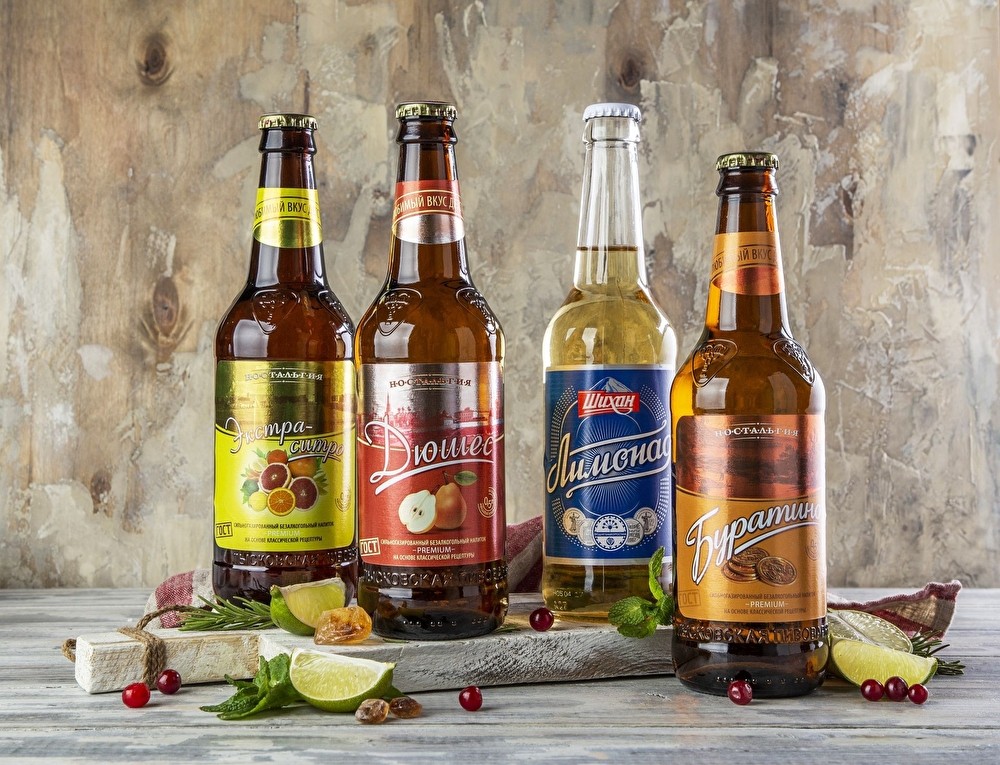 Лимонад в ассортименте 0, 5л